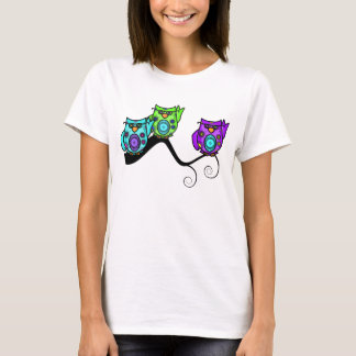 Colourful Owl T-shirt
