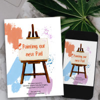 Colourful Paint Samples | Artist Easel Funny Movin
