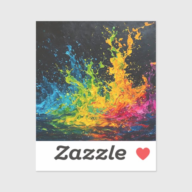 Colourful Paint Splash (Sheet)