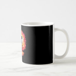 Colourful Paint Splash Disc Golf Sket Golfer Golfi Coffee Mug