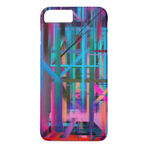 Colourful Paint Splatter Brush Stroke #10 iPhone 8 Plus/7 Plus Case