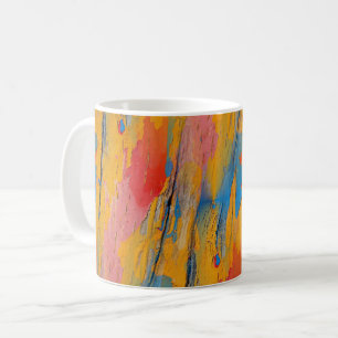 Colourful Paint Splatter Coffee Mug