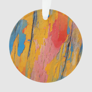 Colourful Paint Splatter Ornament