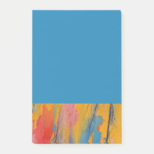 Colourful Paint Splatter Post-it Notes