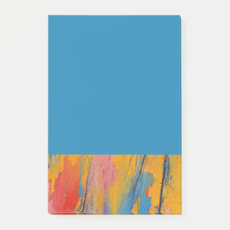 Colourful Paint Splatter Post-it Notes