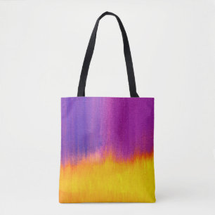 Colourful painted canvas as background. Art is cre Tote Bag