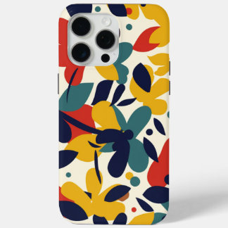 Colourful Painted Flower Pattern Phone Case