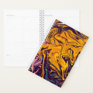 colourful painting, and fine art masterpiece planner