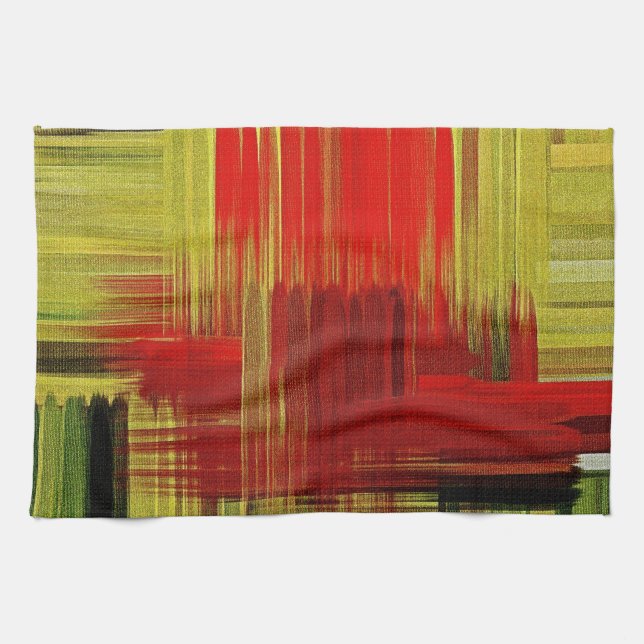 Colourful Painting Art #2 Kitchen Towel (Horizontal)