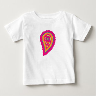Colourful Paisley Baby T-Shirt