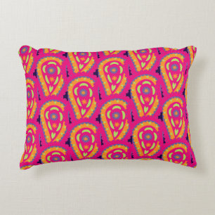 Colourful Paisley Decorative Cushion