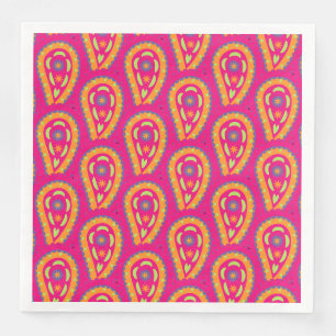 Colourful Paisley Napkin