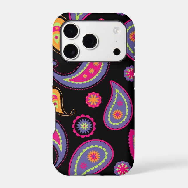 Colourful Paisley Pattern (Back)