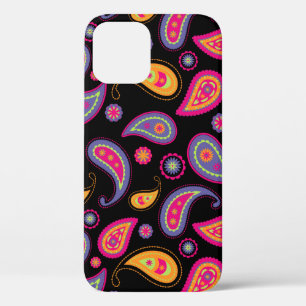 Colourful Paisley Pattern iPhone 12 Case