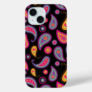 Colourful Paisley Pattern iPhone 15 Case