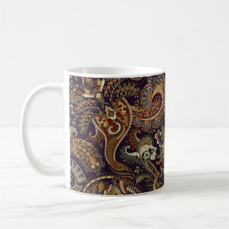 Colourful Paisley pattern. Ethnic vintage wallpape Coffee Mug