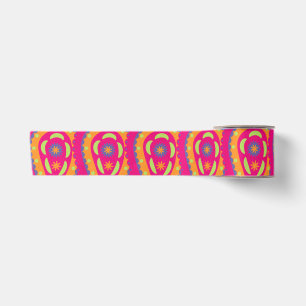Colourful Paisley Satin Ribbon