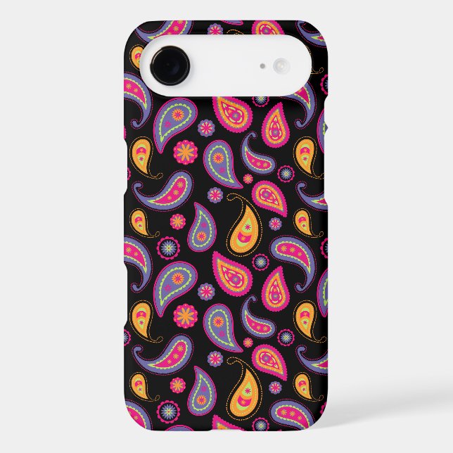 Colourful Paisley seamless Pattern (Back)