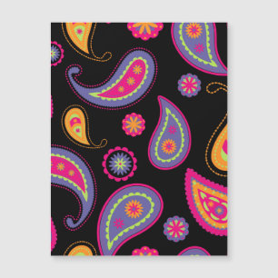 Colourful Paisley seamless Pattern