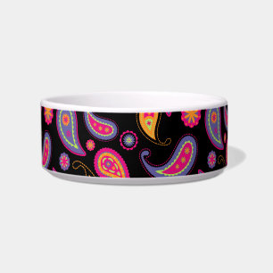 Colourful Paisley seamless Pattern Bowl