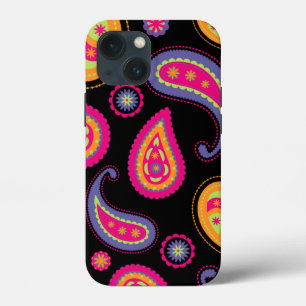 Colourful Paisley seamless Pattern iPhone 13 Mini Case