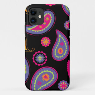 Colourful Paisley seamless Pattern iPhone 11 Case