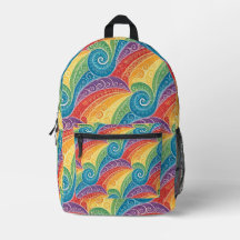 Colourful Paisley Swirl Pattern