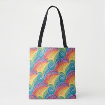 Colourful Paisley Swirl Pattern