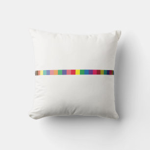 colourful palette , colour scheme stripe cushion