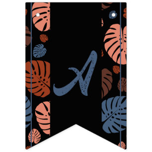 Colourful Palm Leaves Bunting