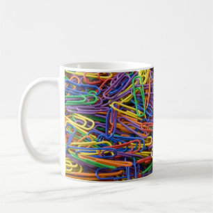 Colourful Paperclips Mug