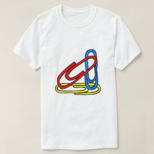 Colourful Paperclips T-Shirt