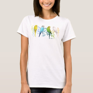 Colourful Parakeets T-Shirt