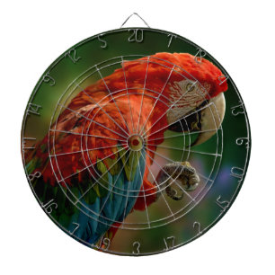 Colourful Parrot Dartboard