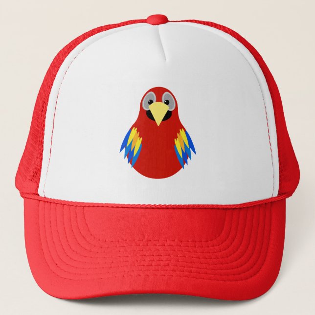 Colourful Parrot Hat (Front)