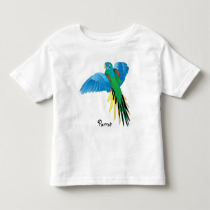 Colourful Parrot Toddler T-Shirt
