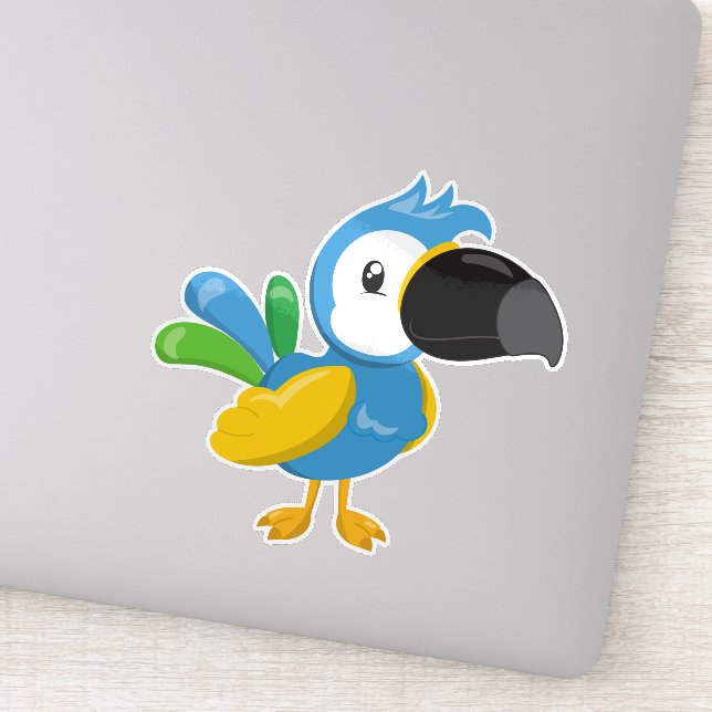 Colourful Parrot, Tropical Parrot, Cute Parrot (Detail)