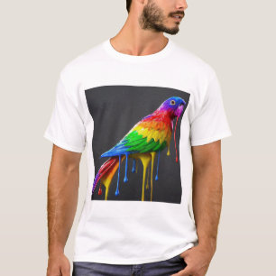 "Colourful Parrot- Unleash Your Vibrant Style"  T-Shirt