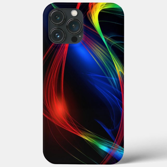 Colourful Party Lights Modern Case-Mate iPhone Case (Back)