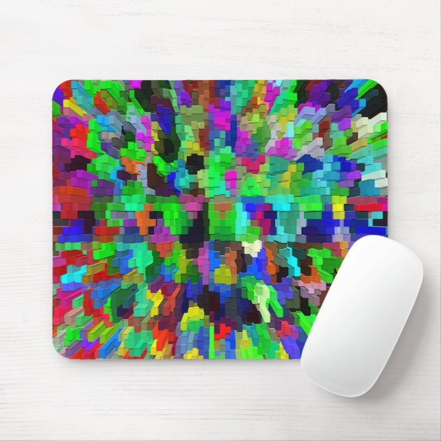 Colourful Partyin'....... Mouse Pad (With Mouse)