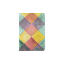 Colourful passport cover