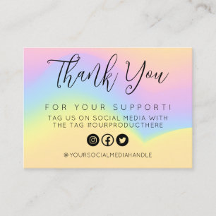 Colourful Pastel Calligraphy Pastel Media Insert