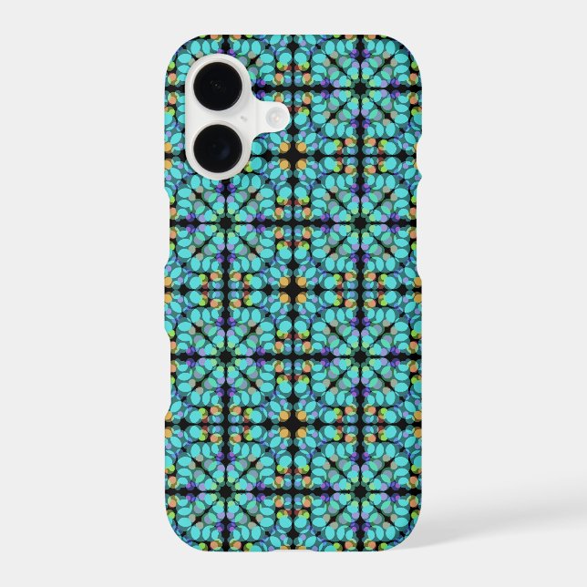 Colourful Pastel Dots Translucent Repeat Pattern (Back)