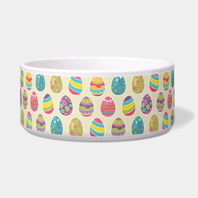 Colourful Pastel Easter Eggs Cute Pattern (Front)