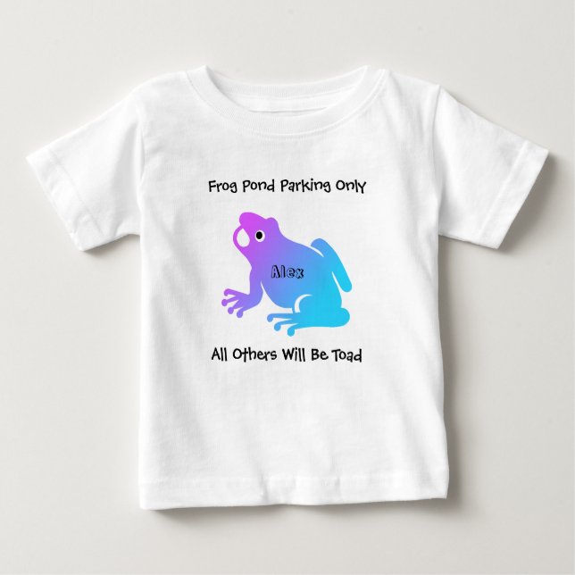 Colourful Pastel Frog Shirt (Front)