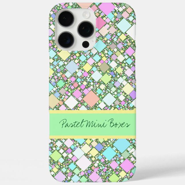 Colourful Pastel Geometric Background Case-Mate iPhone Case (Back)