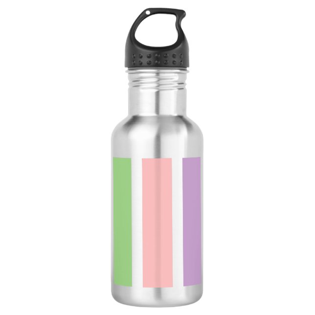Colourful Pastel Hues 710 Ml Water Bottle (Front)