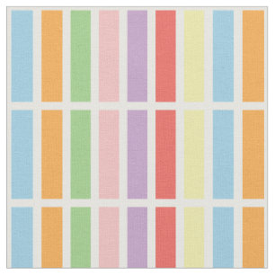Colourful Pastel Hues Fabric