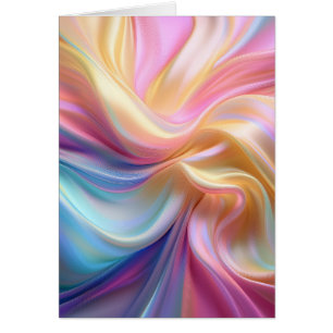 Colourful Pastel Silk
