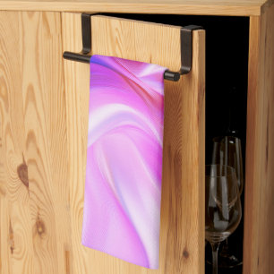 Colourful Pastel Silk Tea Towel